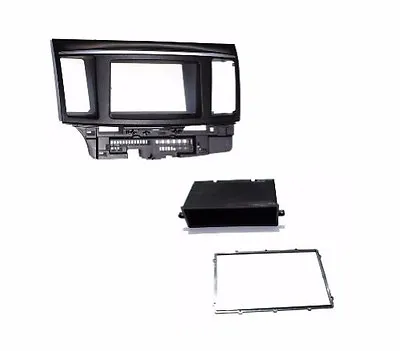 Car Stereo Radio Single Double Din Dash Kit Fits 2008-2017 Mitsubishi Lancer • $29.99