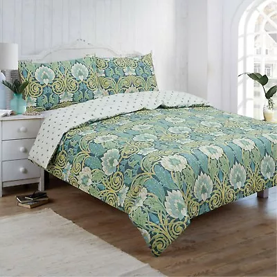 Vantona Chester Damask Duvet Cover Set - Luxurious Multi-Colored Design • £12.99