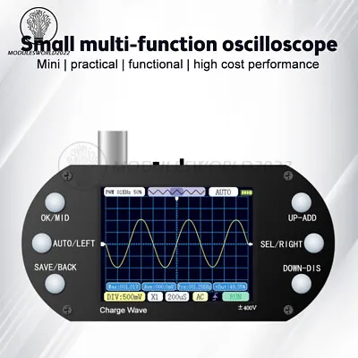 FDS138 Mini Digital Oscilloscope 2.5mhz Sampling Rate 200khz Bandwidth 80khz PWM • $28.99