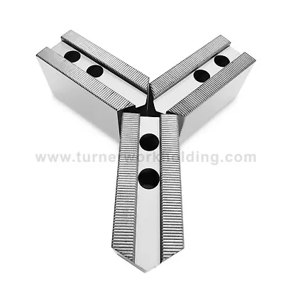 10  Soft Jaws (3 Pcs) For Kitagawa B-210 Samchully Chuck-2.0  HtSteel Pointed • $49.99