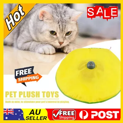 Electric Kitten Cat Toys Interactive Meow Rotating Mouse Toy Gift Chase Training • $19.46