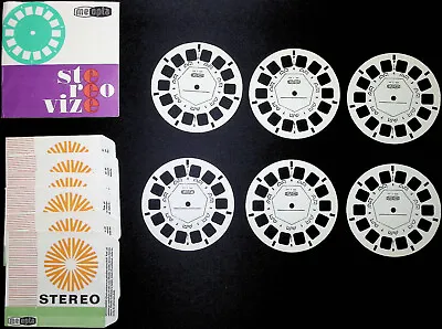 Pack Of 6 Meopta View-Master Empty Blank Personal Stereo Reel Mounts & Envelopes • $29.99