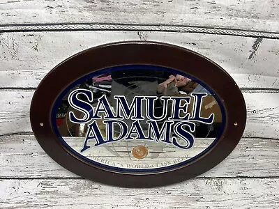 Vintage Samuel Adams  America's World Class Beer  Bar Mirror Sign Advertisment • $60