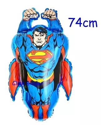 $4.50 • Buy Superman Foil Balloon Marvel DC Superhero Helium Party Decoration Justice League