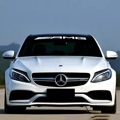 AMG Mercedes Benz Decal Windshield Banner High Temp Vinyl Sticker 3.5  X 40  • $12.99