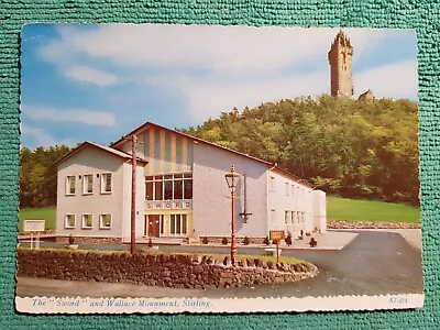 Stirling Stirlingshire Scotland  Sword & Wallace Monument  Valentines  At.974 • £1.30