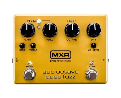 MXR M287 Sub Octave Bass Fuzz Pedal - Open Box • $168.99
