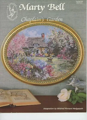 Marty Bell Chaplain's Garden Pegasus Hedgepath Counted Cross Stitch Pattern • $6.29