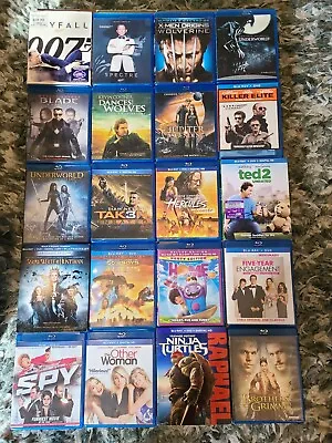 Assorted Blu Ray Movie's $2-$8 • $4.50