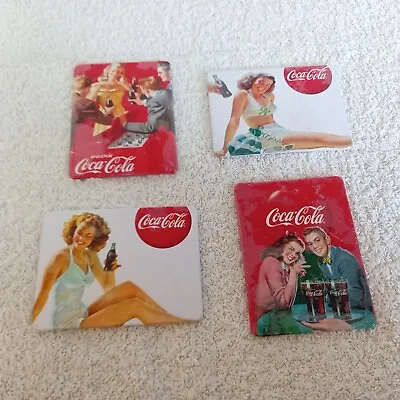 Coca Cola Fridge Magnets X4 New • £3.50