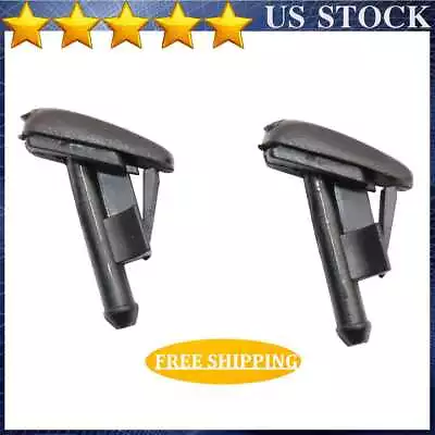 2x Windshield Washer Spray Nozzle For BMW 318i 320i 325i 328i M3 E36 Z3 3 Series • $5.22