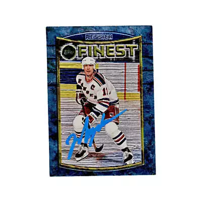 1995 Topps Finest Mark Messier Autograph Auto Signed Signature New York Rangers • $85