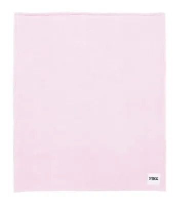 $20 • Buy Victoria's Secret PINK Blanket Soft Fleece Throw 50x60in, Light Pink, Rare, Used