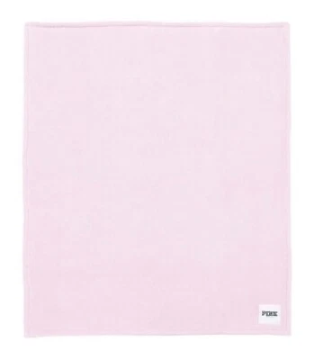 $20 • Buy Victoria's Secret PINK Blanket Soft Fleece Throw 50x60in, Light Pink, Rare, Used