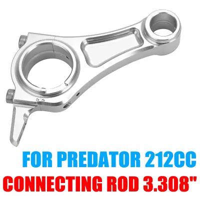 Billet Aluminum Connecting Rod (3.308  Std) For 60363 And 69730 Predator 212cc • $49.99