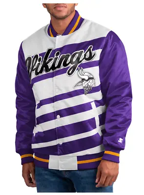 Minnesota Vikings Starter Jacket Size L NWT (Suggested Retail $200) • $44.99