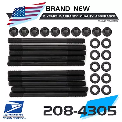 Head Studs Stud Kit For 1996-2000 Honda Civic / Del Sol D16 D16y D16y7 D16y8 • $55.99