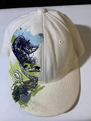 Ecko Hat Flex Fit S/M Black White Pre-Owned HT69+83 • $14.95