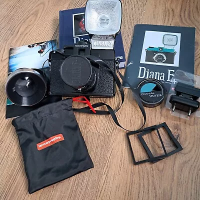 Diana  F+ Blackjack Camera  And Accessories   Lomography • £17