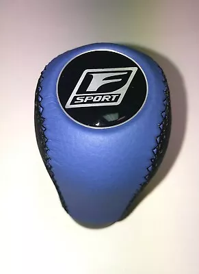 Gear Stick Shift Knob F Sport  Fits For LEXUS IS200 IS250 RX350 AT Black & Blue • $59.01