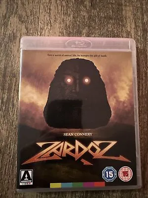 ZARDOZ Blu-Ray ARROW John Boorman Sean Connery Charlotte Rampling 1974 REG B Oop • $90