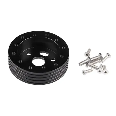 0.5  Hub For 5 & 6 Hole Steering Wheel To Grant 3 Hole Adapter Boss 1/2  -Black  • $14.21