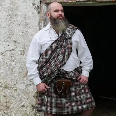 6 Yard Great Kilts For Men & Women Highland Scottish Great Kilt In 50+ Tartans • $119.99