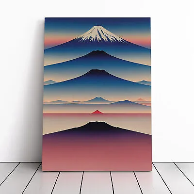 £22.95 • Buy The Japanese Mountains Canvas Print Wall Art Framed Large Picture Painting Decor