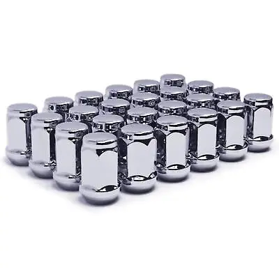 Bulge Acorn Lug Nuts Set 1/2-20 3/4  Hex Chrome Plating (Pack Of 20) 1/2  • $17.99