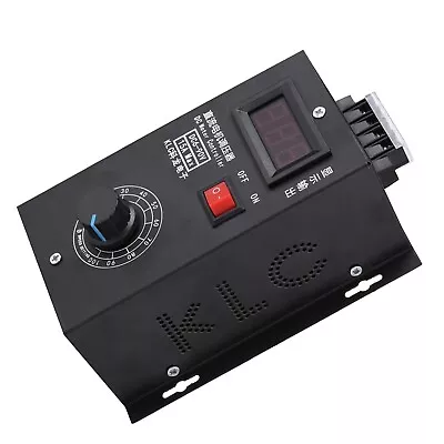 DC 6-90V PWM Motor DC Speed Controller Regulator PLC 15A Governor Volt DisplaycH • $18.99