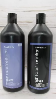 Matrix Total Results  SO SILVER Shampoo & Conditioner Set 33.8 OZ  DUO • $45.95