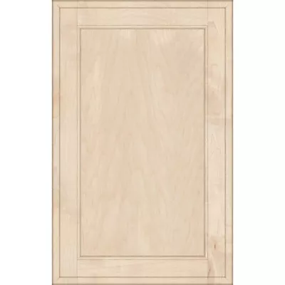 Unfinished Maple Square Flat Panel Cabinet Door 22H X 14W • $56.16