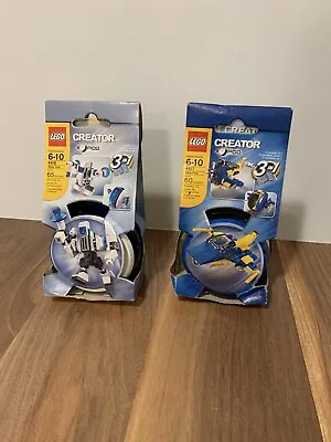 LEGO CREATOR: Robo Pod (4416) + Aero Pod (4417) New Sealed NISB • $30
