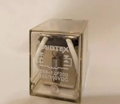 Midtex 258-12F200 Relay 100/110VDC • $9.97