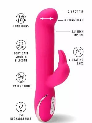 £64.50 • Buy Ann Summers Sleek G-Spot Massage Rabbit Rechargeable