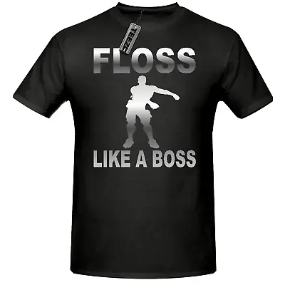 Silver FLoss Like A Boss T ShirtChildren's Adult T Shirt Floss Gaming T-shirt • £8.99