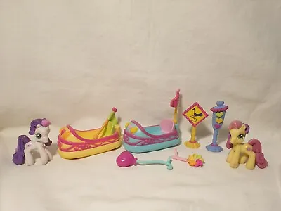 My Little Pony Ponyville Replacement Go Kart Bumper Cars Playset Accessories Toy • $15.38