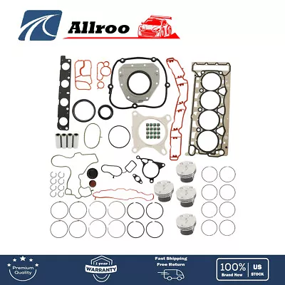 Engine Overhaul Rebuild Kit W/ Piston & Ring For VW Golf Audi A4 A5 CDN New 2.0T • $147.90