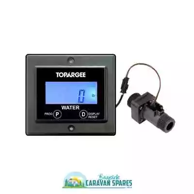 TOPARGEE Flush Mount Water Tank Gauge- Caravans Campers Boats Mororhomes • $165