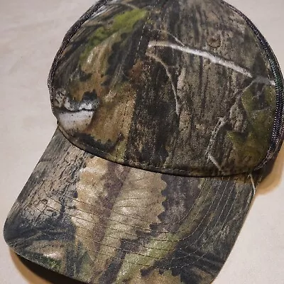 Camo Mesh Trucker Hat • $6.50