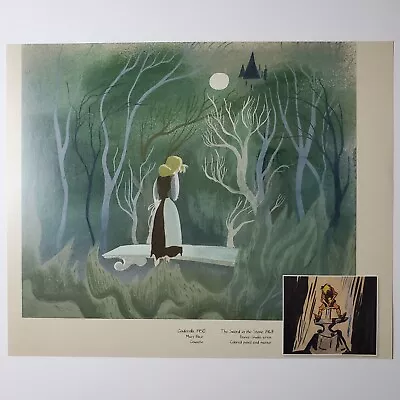 Mary Blair Cinderella Lithograph Disney Poster Sword In The Stone Concept Art • $15