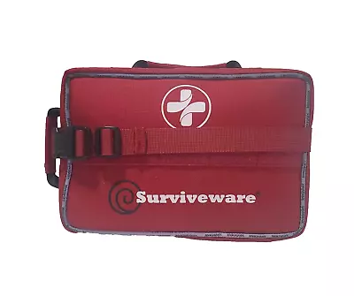 Surviveware FAK002 Travel First Aid Kit - Red • $125