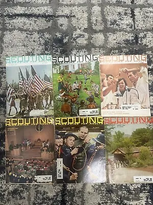 Lot Of 6 Scouting A Magazine For Adults September 1967- October 1969 • $0.99