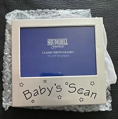 Baby Scan Photo Frame Chrome Baby Ultrasound Frame BNIB • £5.39