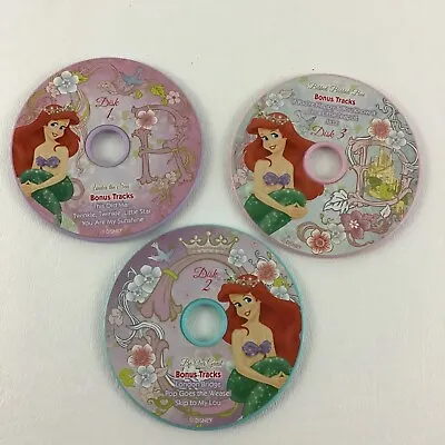 Disney Princess Royal Melodies Replacement Disks Sing Along Songs Little Mermaid • $17.56