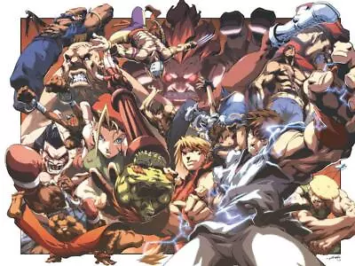 £7.95 • Buy STREET FIGHTER 2  Retro Poster Print Man Cave Arcade Games Room