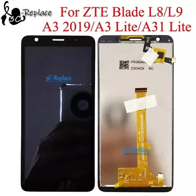 For ZTE Blade L8 L9 A3 2019 A3 A31 Lite LCD Display Screen Digiziter Assembly • $18.55