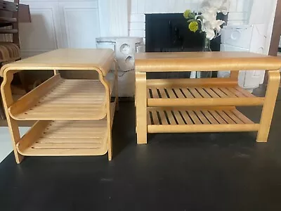 Vintage Alvar Aalto Finmar Style Table Set Of Two MCM Bauhaus Vintage Eames • $800