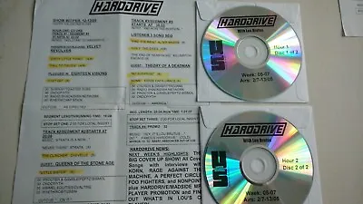 Velvet Revolver Alter Bridge U2 HARDDRIVE W/Lou Brutus 2 Cd Radio Show 2/13/05 • $15