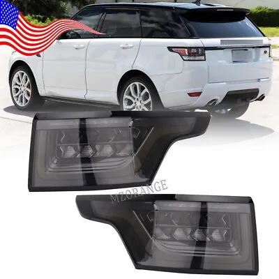 Pair Smoked LED Tail Light Lamp Brake For Land Range Rover Sport 2014 2015-2021 • $305.82